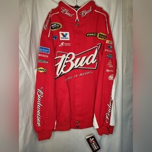 Chase Authentic's - Nascar Budweiser Team Jacket - (XL)
